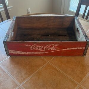 Vintage cola bin